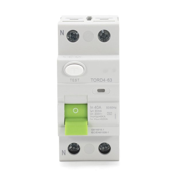 AC 2P 6KA RCCB RCD 230V Residual Current Circuit Breaker Differential