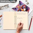 thumbnail image 5 of Cat Head Colorful Painting Ring Binder Notebook Journey Note Diary College Ruled Spiral Notebook Study Loose Leaf Paper A5 60 Pages, 5 of 8