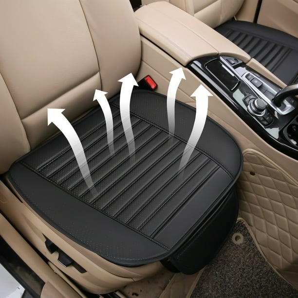 Housse De Siège Voiture Universelle 4 Pièces – Protection Confortable Et Élégante Pour Sièges Avant + Appui-têtes, Tissu Doux Anti-Taches