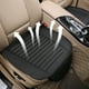 thumbnail image 4 of Funda universal para asiento delantero de coche, cojín de cuero transpirable, fundas de asiento tapizadas de cuero, cojín universal para coche para las cuatro estaciones., 4 of 8