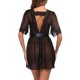 thumbnail image 4 of Ropa Interior Sexy Gibobby Lencería grande para mujer Camisón Sexy de encaje Pijama color negro L, 4 of 5