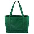 thumbnail image 4 of ALTA POLYESTER TRAVEL OVER SHOULDER TOTE STYLE REUSABLE BAG - GREEN, 4 of 4