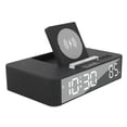 thumbnail image 1 of Reloj Despertador Digital Jadeshay con Espejo LED Carga Inalámbrica 10W, 1 of 8