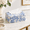 Blue and White a, variant on Blue and White B Chinoiserie Ceramic Rectangular Facial Tissue Box Cover Holder