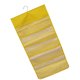 thumbnail image 3 of Organizador de armario colgante Bolsillos de malla de 2 lados Bolsa de almacenamiento para armario Bolsa para ropa interior Calcetines de sujetador, 15 rejillas, Amarillo Scienceny HA003837-05, 3 of 6