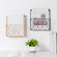 thumbnail image 2 of Porte-Revues Mural en Fer Couleurs Assorties pour Rangement avec Structure Solide et Durable 2 Pcs, 2 of 8