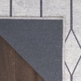 thumbnail image 3 of Nourison Home Machine Washable Series 1 Geometric Ivory/Grey 5'3" x 7'3" Area Rug, (5x7), 3 of 9