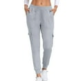 thumbnail image 1 of Erwazi Pantalons de Jogging Cargo pour Femmes, Bas Resserré, Pantalons de Sport Décontractés d'Automne avec Poches, 1 of 8