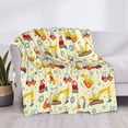 thumbnail image 3 of Yiaed Heavy Equipment Print Blanket Throw Blanket Soft Cozy Flannel Blanket for Home Bed Sofa Couch Chair-50"x40", 3 of 6