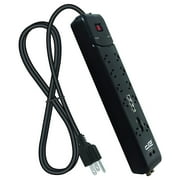 Digital Energy 15-ft Heavy Duty 10-Outlet Surge Protector Power Strip, Black