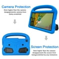 thumbnail image 6 of Allytech Kids Case for Samsung Galaxy Tab A7 Lite 2021(8.7 inch), SM-T220/SM-T225 Cover for Children, Slim Shockproof Handle Kickstand Children Friendly Case with Screen Protector for T220, Blue, 6 of 7