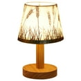 thumbnail image 1 of HEVIRGO Lampe de Table LED Tissu Stable Étude Lecture Veilleuse Décoration Maison, 1 of 10