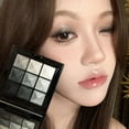 thumbnail image 5 of Eyeshadow Black Gray Silver Glitter Eye Eyeshadow Makeup 9 Colors Cool Toned Glitter Eyeshadow Make Up Black Eyeshadow Makeup Beauty Tools Clearance, 5 of 7