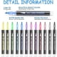 thumbnail image 2 of Magic Glitter Pens, Gift for Girls 4-12 Years Old, 12 Magic Glitter Pens, 2 of 5