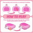 thumbnail image 4 of Quick Push Pop Game It Fidget Toys Pro for Kids Adults, Handheld Game Fast Puzzle Game Machine, Push Bubble Stress Toy (Pink), 4 of 5