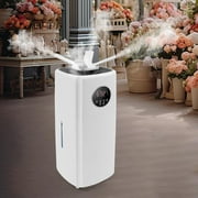 SAIYA Commercial Humidifiers, Whole House Humidifier 2000 sq ft, 5.5Gal 21L Cool Mist Top Fill Humidifier Floor Humidifier 2000ML/H Dual 360 Nozzles 3 Speed for Plant Office Commercial Greenhouse