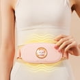 thumbnail image 3 of Jinsinto Portable Cordless Heating Pad, Electric Waist Belt Device, Fast Heating Pad with 4 Heat Levels and 5 Massage Modes, Back or Belly Heating Pad for Women and Girl, 3 of 6