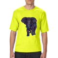 thumbnail image 1 of "Mens and Big Mens Elephant T-Shirt, up to size 3XLT", 1 of 5