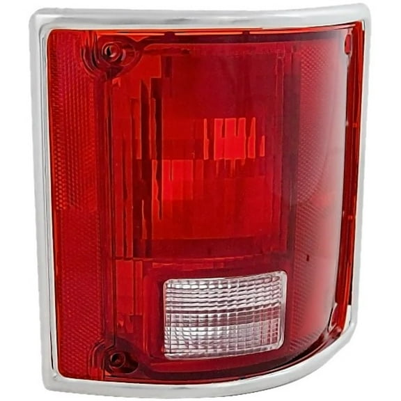 For 1978-1991 Chevy Blazer Tail Light Passenger Side GM2807901 | 370868 w/Bright Trim