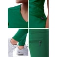 thumbnail image 5 of Adar Pro Modern Athletic Scrub Set For Women - Modern V-Neck Scrub Top & Yoga Jogger Scrub Pants, 5 of 7