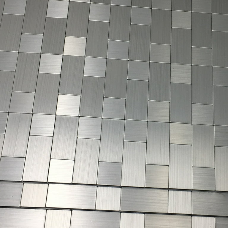 Art3d Aluminium Silver 12 Art3d Aluminium Silver 12