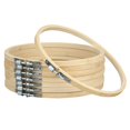 thumbnail image 1 of Aros para bordar Umoonfine de bambú, 26 cm, redondos, 8 unidades, 1 of 6