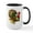 White/Black Inside, variant on CafePress - Thanksgiving Wild Turkey Large Mug - 15 oz Ceramic Large White Novelty Mug