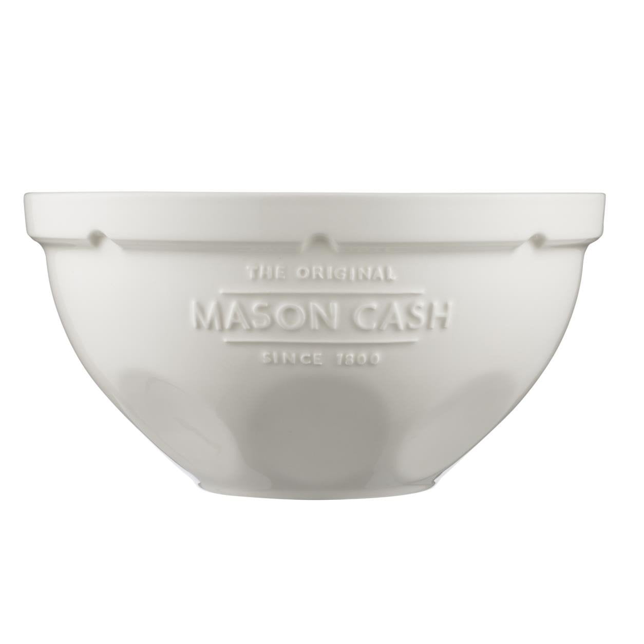 Mason Cash Large 29cm Vanilla Ceramic Kitchen Mixing Salad Baking Kneading Bowl 