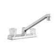 thumbnail image 2 of (2 pack) Mainstays Kitchen Faucet with Dual Acrylic Handles, Chrome Finish, Nonmetallic Body, 2 of 13