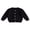 Black, variant on Kids Baby Toddler Cardigan Sweater 6 9 12 24 Month 2T 3T 4T 5T 6T Solid Color Ribbed Trim Button Down Crew Neck Long Sleeve Knitted Tops