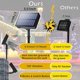 thumbnail image 3 of Luces solares navideñas Ucutely, 35 m, 300 LED, 8 modos, IP65, 3 of 6