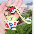 thumbnail image 1 of Pokemon Figura de acción Anime Llavero para niños, Pikachu, Charmander, Psyresines, Sicilax, Bulbasaur, Bolsa, Llavero, Muñecas colgantes, Regalos de cumpleaños zhangyuxiang LED, 1 of 2