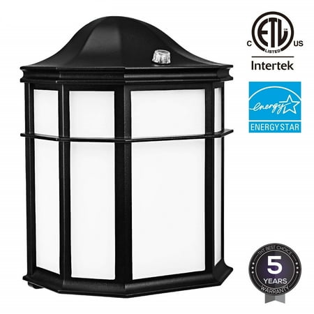 Leonlite 14w Led Outdoor Wall Light Dusk To Dawn Sconce Leonlite 14w Led Outdoor Wall Light Dusk To Dawn Sconce 1050lm Lantern