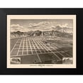 thumbnail image 2 of Moore 18x15 Black Modern Framed Museum Art Print Titled - Azusa California - Moore 1887, 2 of 5