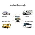 thumbnail image 4 of 7" Wireless Truck Car Monitor Video Screen Rearview 4 Rear View Camera Reversing Backup System IR Night Vision Waterproof For RV ,Clear Night Vision, 4 of 7