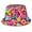 80s, variant on Bucket Hat for Women & Men, Packable Sun Hat for Outdoor Use, One Size