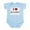 Sky Blue, variant on CafePress - I Love Rotaries Body Suit - Baby Light Bodysuit, Size Newborn - 24 Months