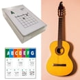 thumbnail image 3 of Tarjeta de acordes,Tarjeta de acordes de guitarra Escalas de acordes populares,Póster de acordes de guitarra Guía educativa para principiantes,Tarjeta de acordes de guitarra Guitarrista, 3 of 9