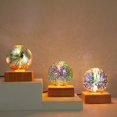 thumbnail image 4 of CNKOO Magic Crystal Lamp 3D Crystal Ball Night Light 3D Crystal Ball Led Night Light  Fireworks Model, 4 of 7