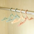 thumbnail image 5 of Tunhigl Under $10 Home Tools Folding Clothes Rack Travel Portable Retractable Sun Drying Rack 5Pcs, 5 of 5