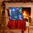 thumbnail image 5 of Taicans Christmas Pillow Covers with LED Lights 18x18 Inch,Creative Twinkle Glowing Throw Pillow,LED Night Light Pillow Cushions Stuffed Toys Gifts for Kids,Christmas,Farmhouse Decor Cushion Cases, 5 of 5