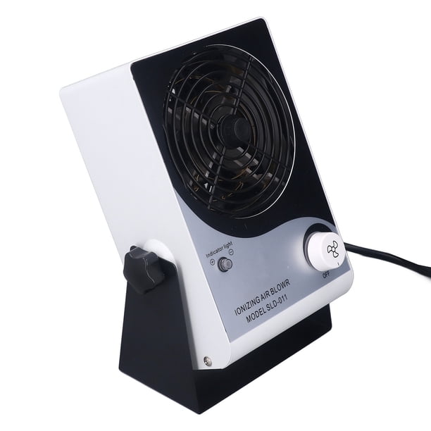 Soplador De Aire Ionizante De Escritorio, Eliminación Estática, Ventilador Ionizador De Eliminación De Polvo ESD Para Líneas De Producción