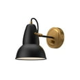 thumbnail image 2 of Alora Lighting WV576607WHAG Felix 8" Tall Wall Sconce - White / Aged Gold, 2 of 2