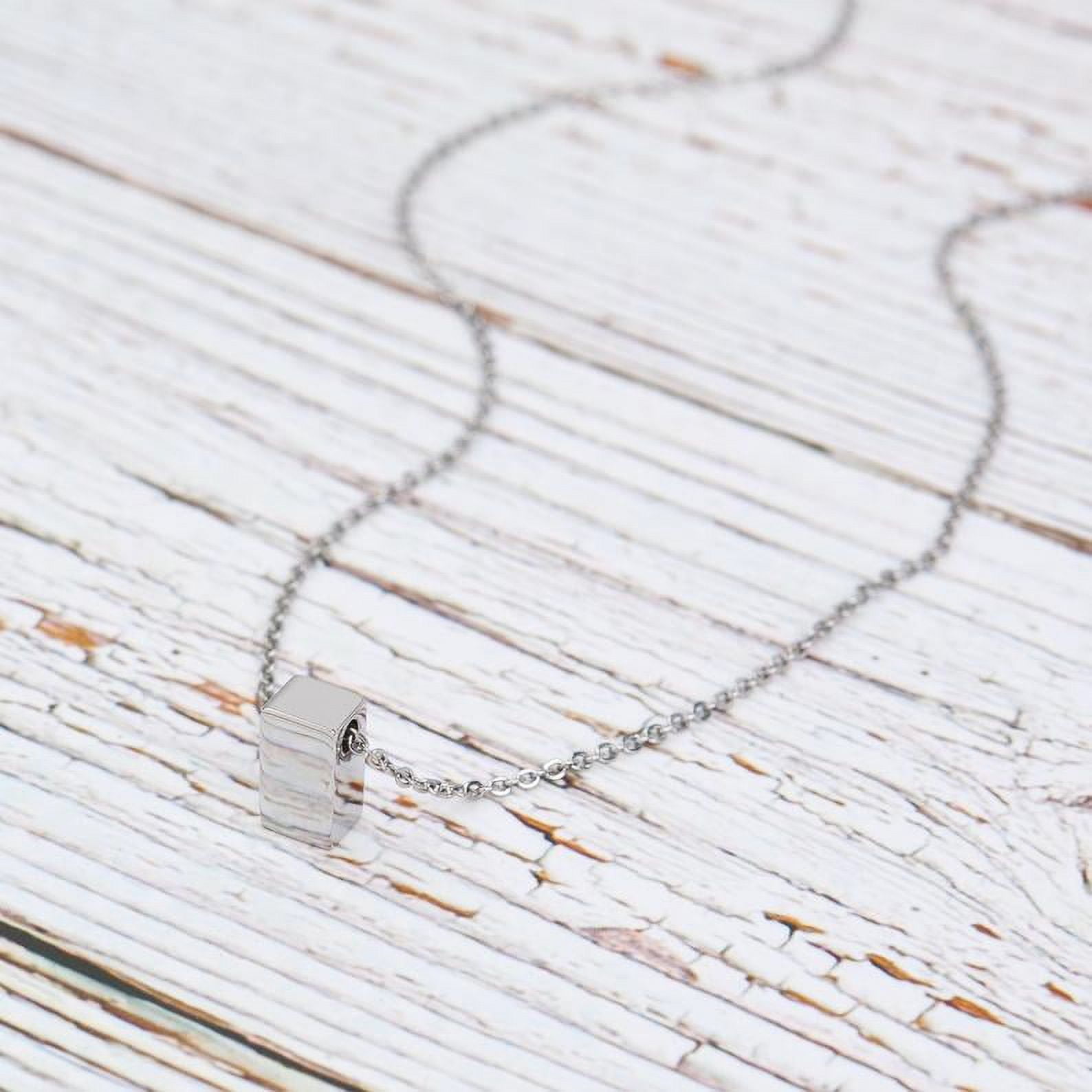 Personalized Card and Necklace for Mother's Day, Custom Card and Necklace for Mom, Jewelry Gift for Mom, Custom Card and Jewelry For Mom, Gift for Her [Rose Gold, No-Personalized Card]