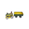 thumbnail image 1 of SHAN MS511 Collectible Tin Toy - Tractor with Wagon, 1 of 1