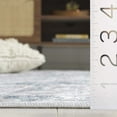 thumbnail image 6 of SAFAVIEH Orlando Elliott Medallion Machine Washable Area Rug, Grey/Blue, 8' x 10', 6 of 12