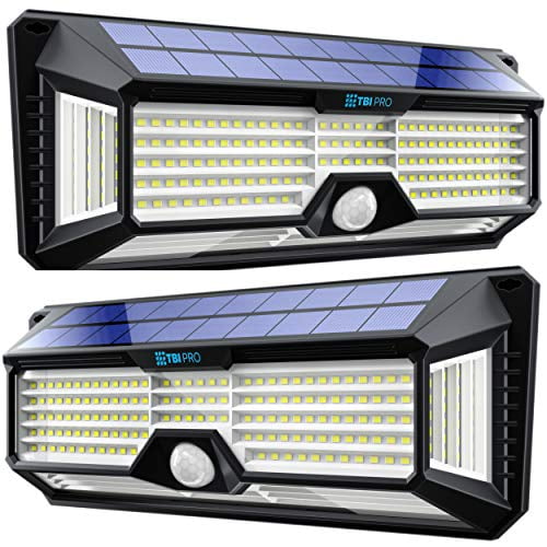 Solar Lights Outdoor Super Bright 298 Leds 2500lm Led Solar Motion Sensor Lights Outdoor For Wall