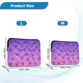 thumbnail image 4 of FORMRS 13-13.3 inch Laptop Sleeve Case Soft Carrying Quilted Computer Bag Cover, Pixel Love, 4 of 7
