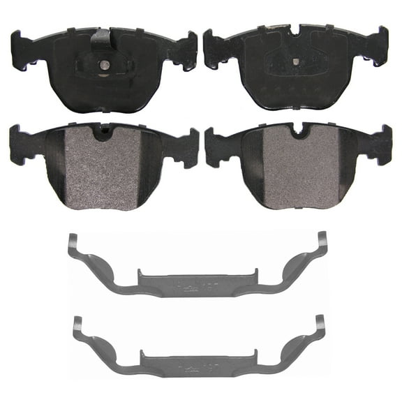 Wagner QuickStop ZX681 Semi-Metallic Disc Brake Pad Set Fits select: 2000-2006 BMW X5, 2001-2003 BMW 530