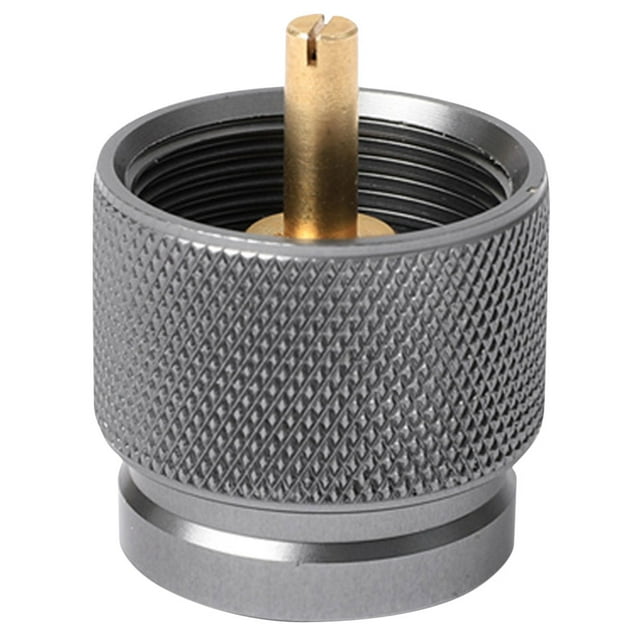 Miangastore Propane Gas Tank Adapter for Camping Use with Durable Brass Alloy Material Assorted Color Fits All Stoves 0.5L